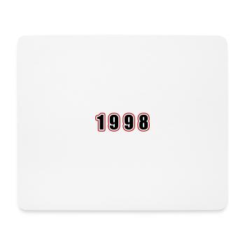 1998 Year Birthday - Mouse Pad (horizontal) - white - Front