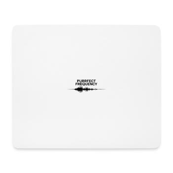 Purrfect Frequency - Mouse Pad (horizontal) - white - Front