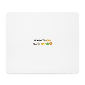 Evolution Of Money - Mouse Pad (horizontal) - white - Front