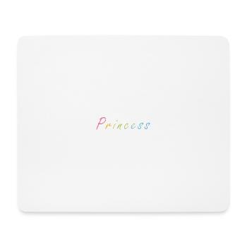 Princess Schriftzug! - Mousepad (Querformat) - Weiß - Vorne