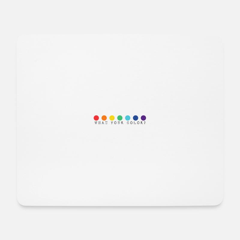 your color - Mousepad (Querformat) - Weiß