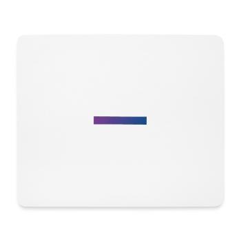 Gradient Purple & Blue - Mouse Pad (horizontal) - white - Front