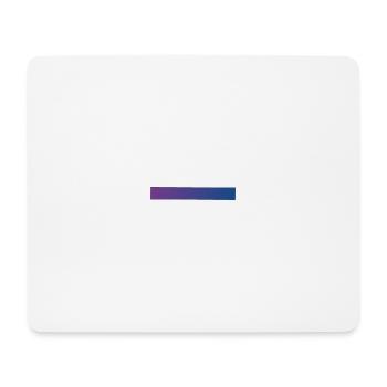 Gradient Purple & Blue - Mouse Pad (horizontal) - white - Front