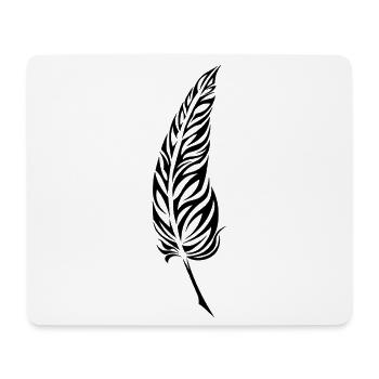 Feather-1 - Mousepad (Querformat) - Weiß - Vorne