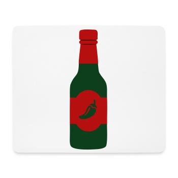 Hot Sauce Chili Sauce Spicy Food BBQ Crew - Mouse Pad (horizontal) - white - Front