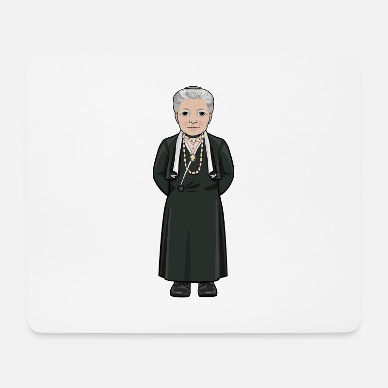 Selma Lagerlöf - Mousepad (Querformat) - Weiß