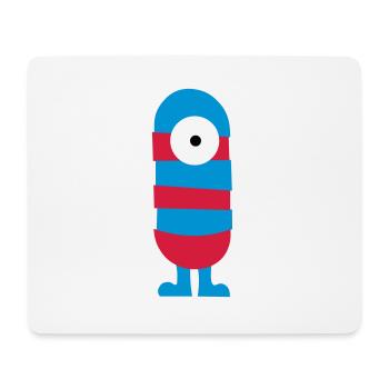 Monster - Mousepad (Querformat) - Weiß - Vorne