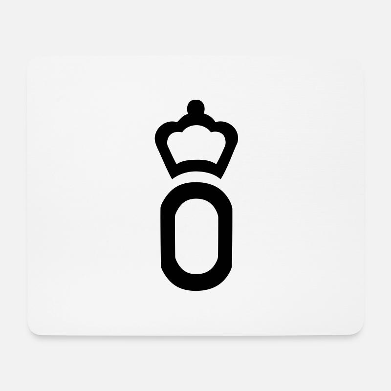 Oldenburger - Mousepad (Querformat) - Weiß