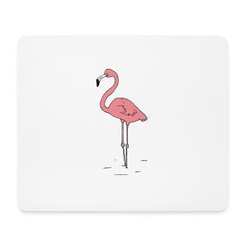 Flamingo - Mouse Pad (horizontal) - white - Front