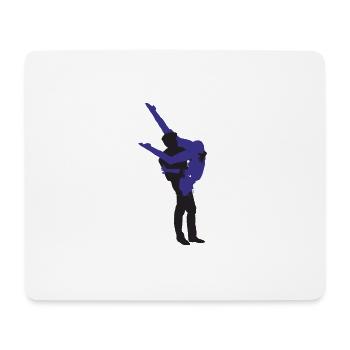 Wein, Speisen, Richtig 69 - Mousepad (Querformat) - Weiß - Vorne