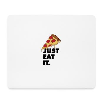 pizza - Mousepad (Querformat) - Weiß - Vorne