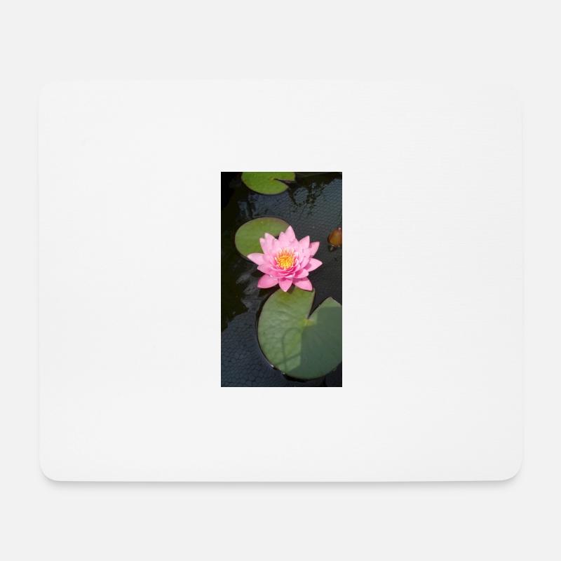 Water lily - Mouse Pad (horizontal) - white
