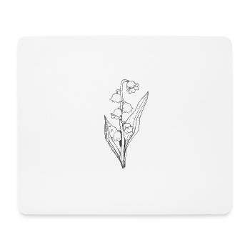 Lily of the Valley Lily Of The Valley - Mouse Pad (horizontal) - white - Front