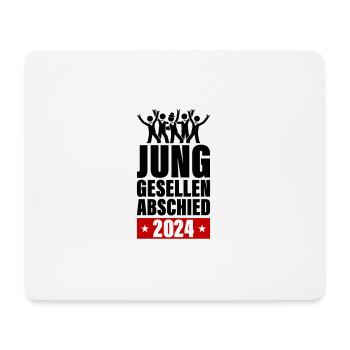 Junggesellen Abschied 2024 Jga - Mousepad (Querformat) - Weiß - Vorne