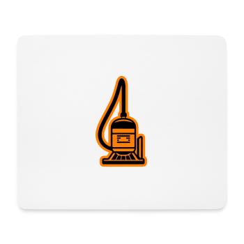 Aspirateur Symbol Cleaning Company - Tapis de souris (format paysage) - blanc - Devant