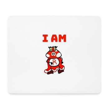 I am R! - Mousepad (Querformat) - Weiß - Vorne