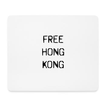 Free Hong Kong - Mouse Pad (horizontal) - white - Front