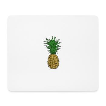pineapple - Mouse Pad (horizontal) - white - Front