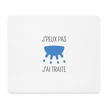 I can't I deal - Mouse Pad (horizontal) - white - Front
