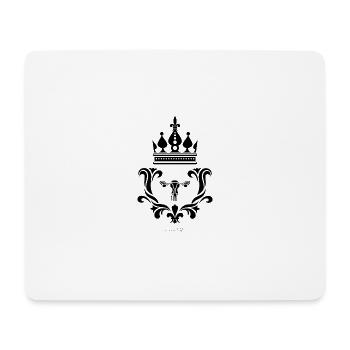 mon utérus - Tapis de souris (format paysage) - blanc - Devant