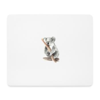 Koala - Mousepad (Querformat) - Weiß - Vorne