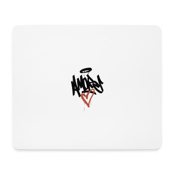 amore graffiti - Tapis de souris (format paysage) - blanc - Devant