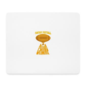 Fantasy Football Champion Winner Gift Cup - Mouse Pad (horizontal) - white - Front