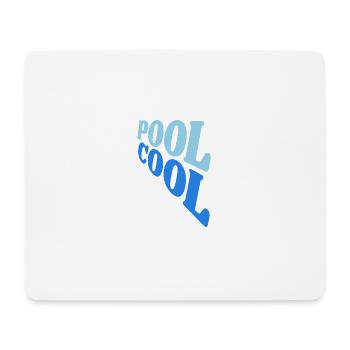 Piscine fraîche - Tapis de souris (format paysage) - blanc - Devant