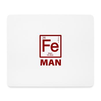 Iron Man - Premium Design - Mouse Pad (horizontal) - white - Front