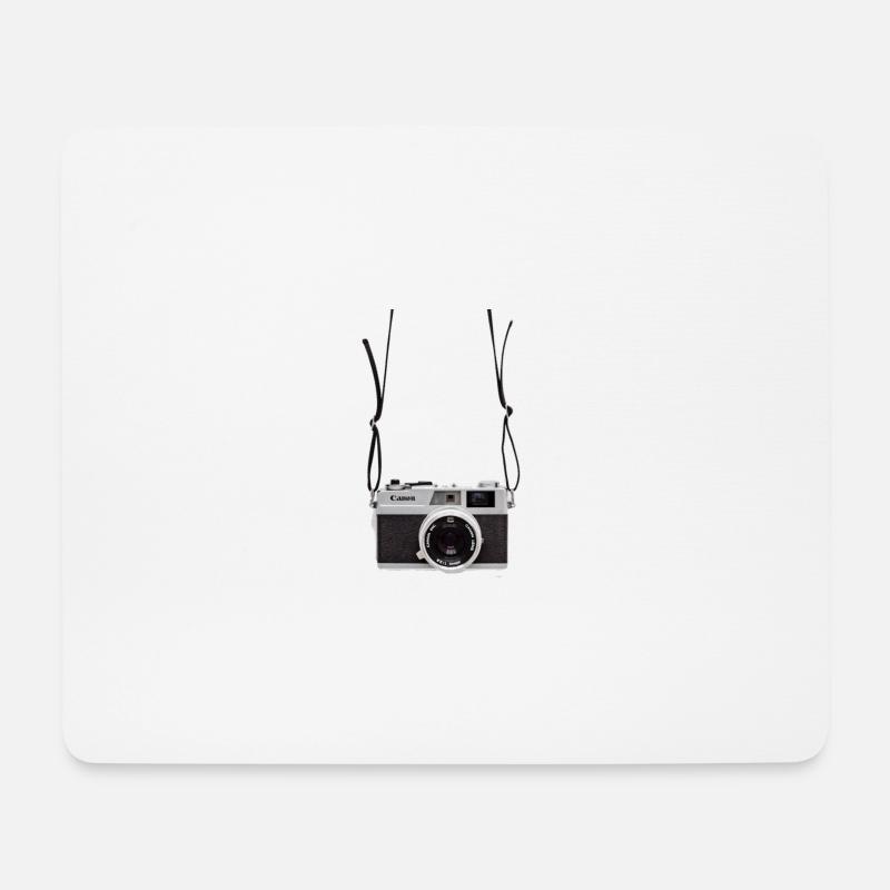 Retro camera - Mouse Pad (horizontal) - white