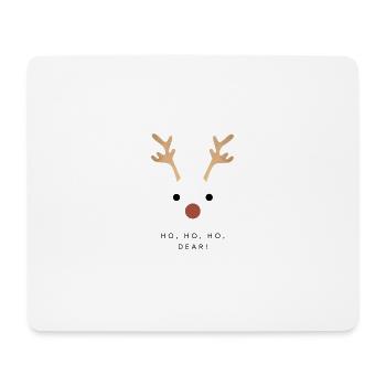 HoHoHo Dear Christmas - Mouse Pad (horizontal) - white - Front