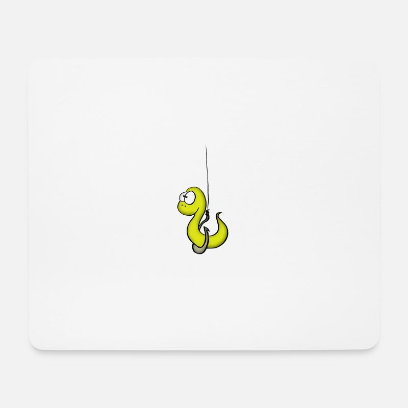 worm T-Shirts - Mouse Pad (horizontal) - white