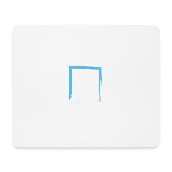 Frame Square Symbols - Mouse Pad (horizontal) - white - Front