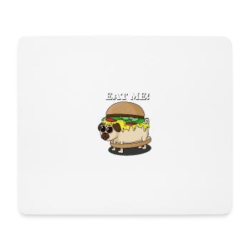 Burgir - Tapis de souris (format paysage) - blanc - Devant