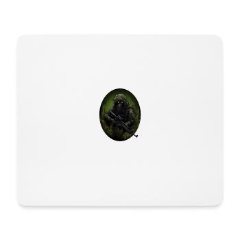 Ghost Warrior - Mouse Pad (horizontal) - white - Front