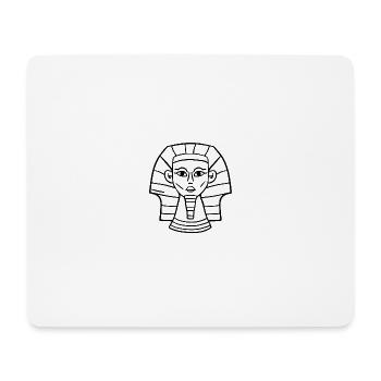 Sphinx symbol Egyptian Giza Egypt Pharaoh - Mouse Pad (horizontal) - white - Front