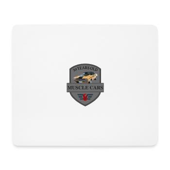 Muscle cars - Tapis de souris (format paysage) - blanc - Devant