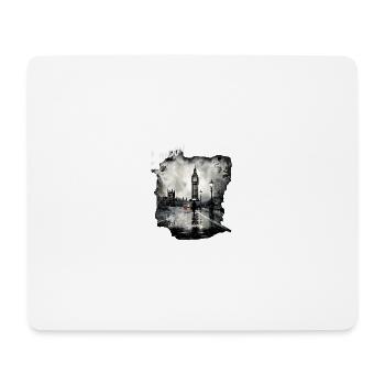 London Big Ben England city - Mouse Pad (horizontal) - white - Front