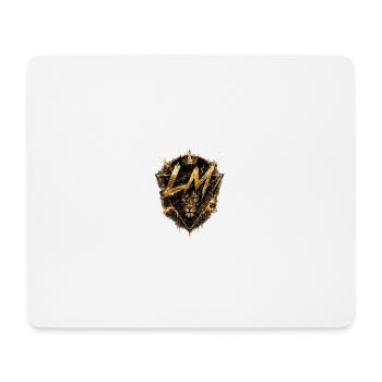 Lion d’Or - Tapis de souris (format paysage) - blanc - Devant