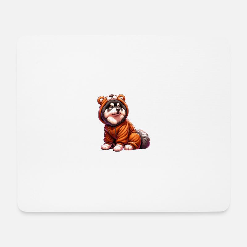 Finnish Lapphund - Mouse Pad (horizontal) - white