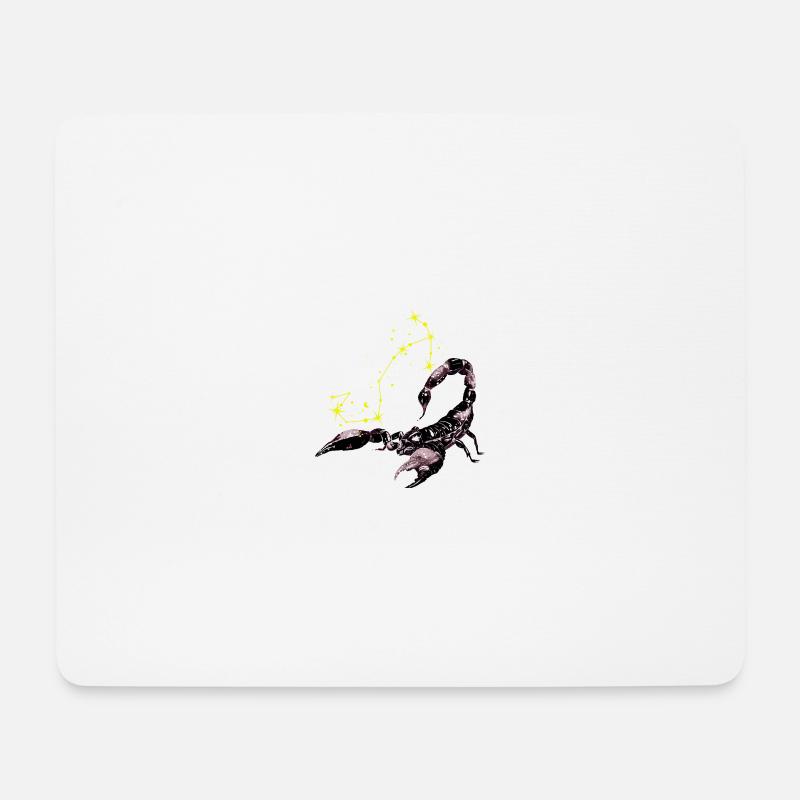 Star Scorpio - Mouse Pad (horizontal) - white