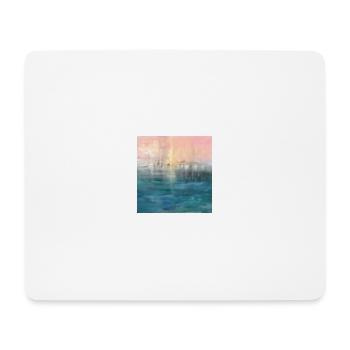 The light Bridge - Tapis de souris (format paysage) - blanc - Devant