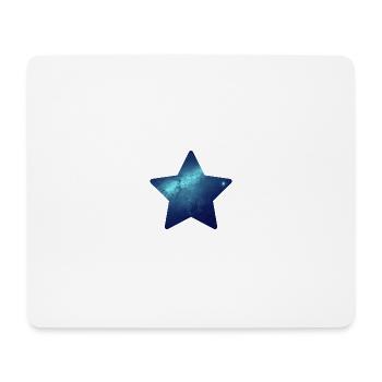 star - Tapis de souris (format paysage) - blanc - Devant