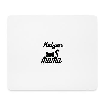 Katzen Mama - Mousepad (Querformat) - Weiß - Vorne