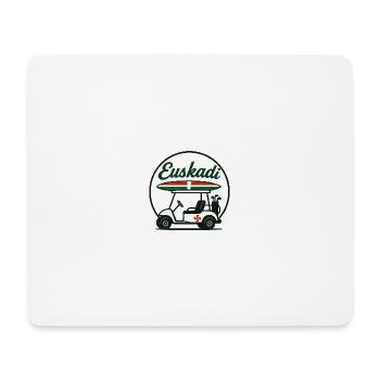 BASQUE COUNTRY GOLF & SURFING - Mouse Pad (horizontal) - white - Front