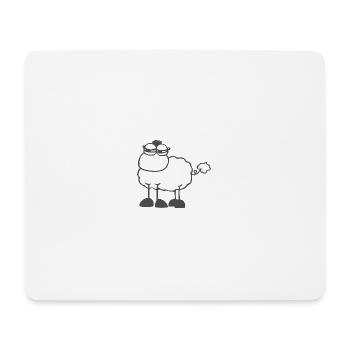 skepticalsheep - Mouse Pad (horizontal) - white - Front