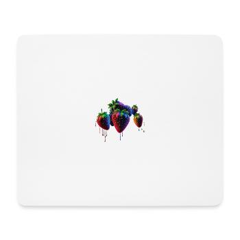 BEAUTIFUL STRAWBERRIES - Mouse Pad (horizontal) - white - Front