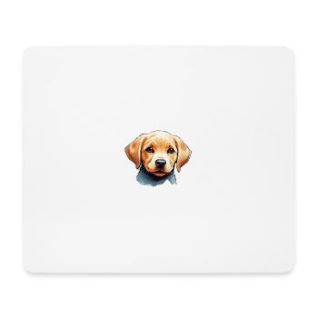 Labrador Liebe Treuer Begleiter Hundehalter - Mousepad (Querformat) - Weiß - Vorne