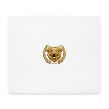 Urban Golden Shield Dog - Mouse Pad (horizontal) - white - Front