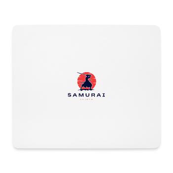 Samurai - Mousepad (Querformat) - Weiß - Vorne